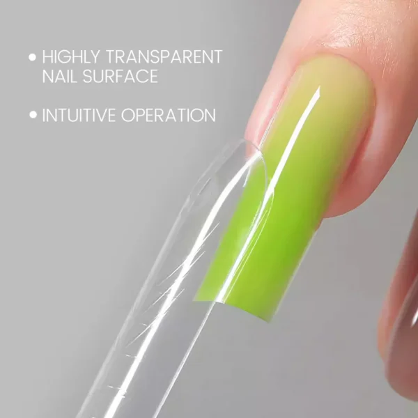Sandwich Dual Nail Forms green