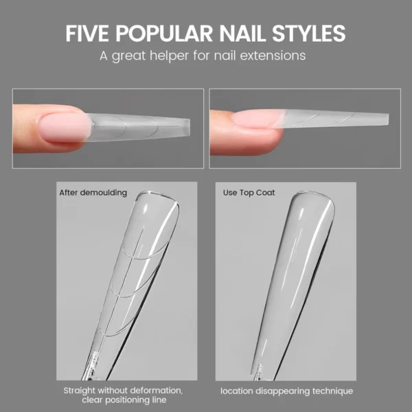 Sandwich Dual Nail Forms example